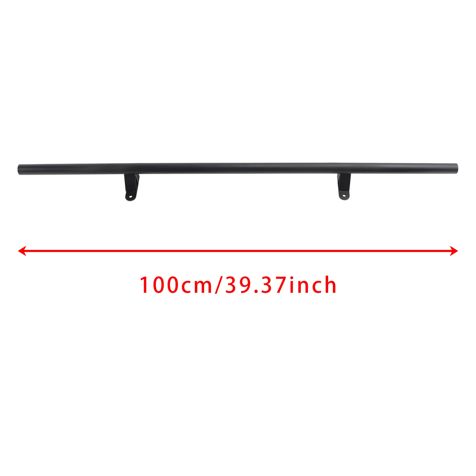 Kit hardware scala scorrevole Artudatech Rolling Library con tubo tondo freno da 3,3 piedi