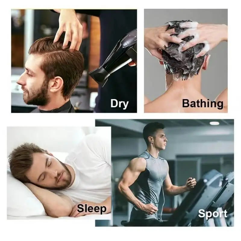 ออสเตรเลียชายผมเทียมลูกไม้ PU ฐาน Breathable เส้นผมธรรมชาติผมมนุษย์ธรรมชาติ Toupee Man วิกผมระบบไอเสีย