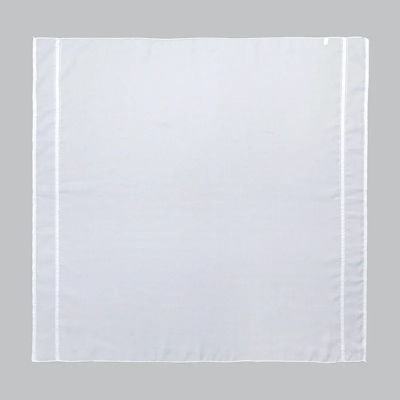 Branco muçulmano homem shemagh cachecol tradicional islâmico lenço hijab pescoço envoltório lenço árabe keffiyeh bandanas lenço 140*140cm