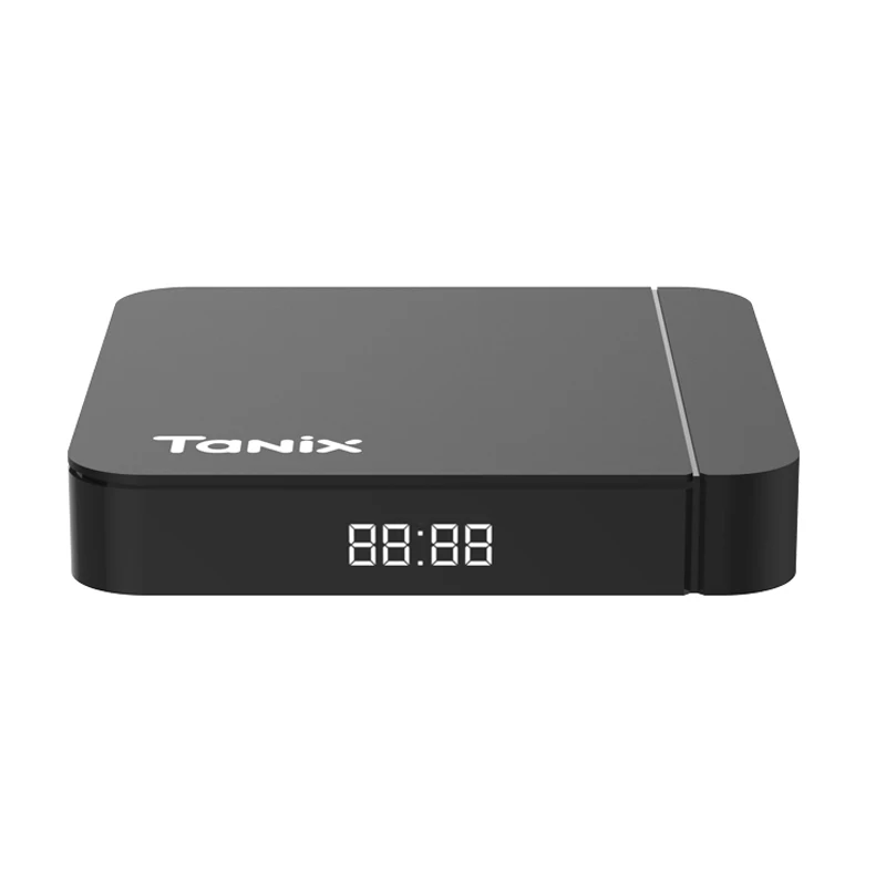 Originale Tanix W2 Android 11 TV Box Amlogic S905W2 2G/16G AV1 BT TVBOX 2.4G e 5G Dual Wifi 4K HD Set Top Box 4G/64G Lettore multimediale