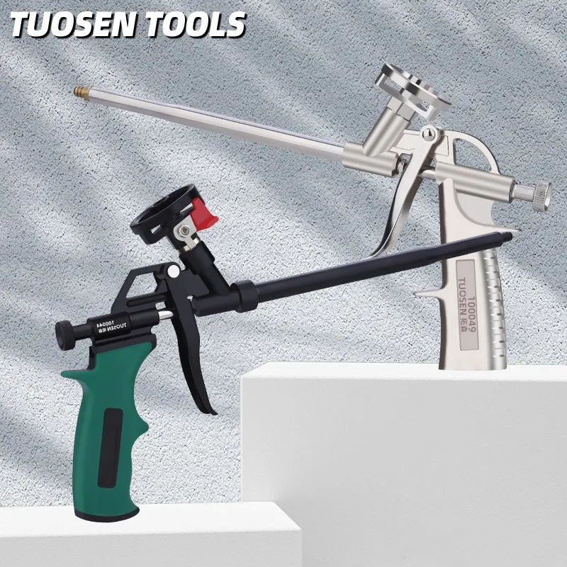 1pc Professional Foam Bottle Caulk Glue Gun: Full Metal Glue Gun Specially For Foam Glue, Easy To Wash, Easy To Foam, Air Condit