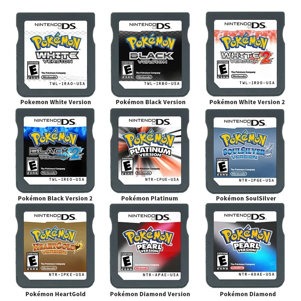 Pokémon Expedition Series NDS Cartuchos de juego Pokemon Blanco 2/Negro 2 Increíble laberinto Juego en inglés NDS/3DS