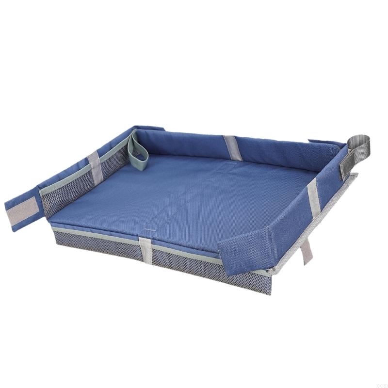 KXRD Multifunction Children airplanes Play Tray Small Fold Up Designs Desk with Adjustable Angles for Comfortable Use onboards