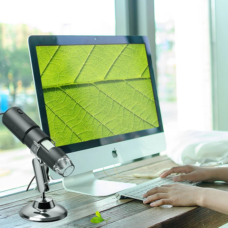 Wireless Digital Microscope 1000X Magnifier Professional USB WiFi Electronics Camera for Smartphone PCB Inspection Tools
