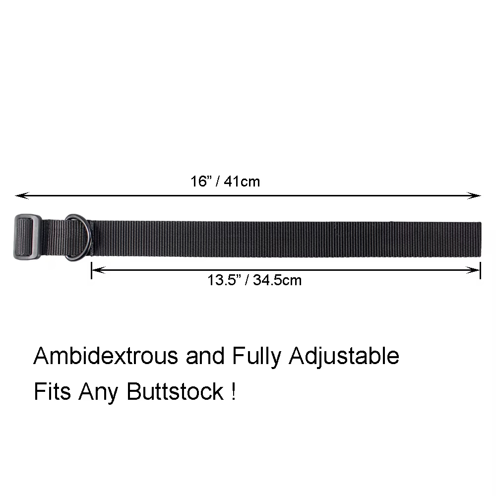 Adaptateur de boucle de fronde pour pistolet d'extérieur, sangle d'épaule réglable en Nylon avec anneau en D, fixation de ceinture EDC pour la chasse