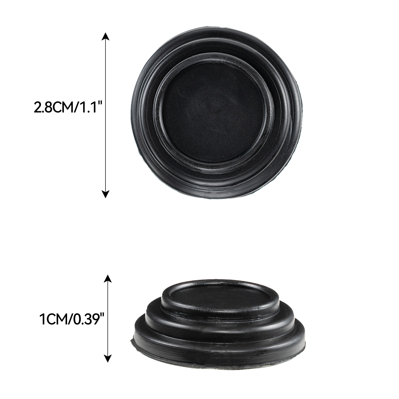 10pcs 20pcs Door Shock Absorber Pads Buffer Bumper Pads Shock Absorption Sound Insulation Rubber Gaskets Adhesive Stickers