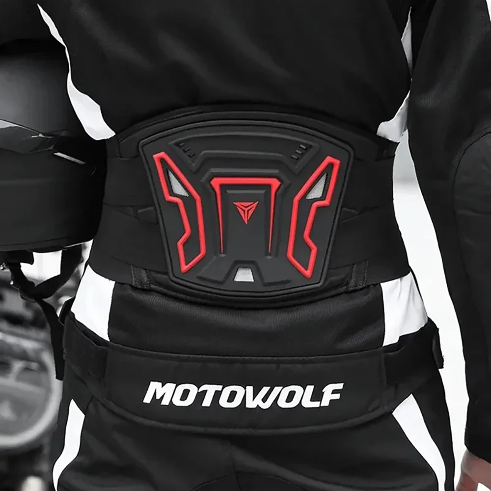 Protector de cintura ajustable para motocicleta, transpirable, profesional, para Motocross, protección para ciclismo, cinturón Protector