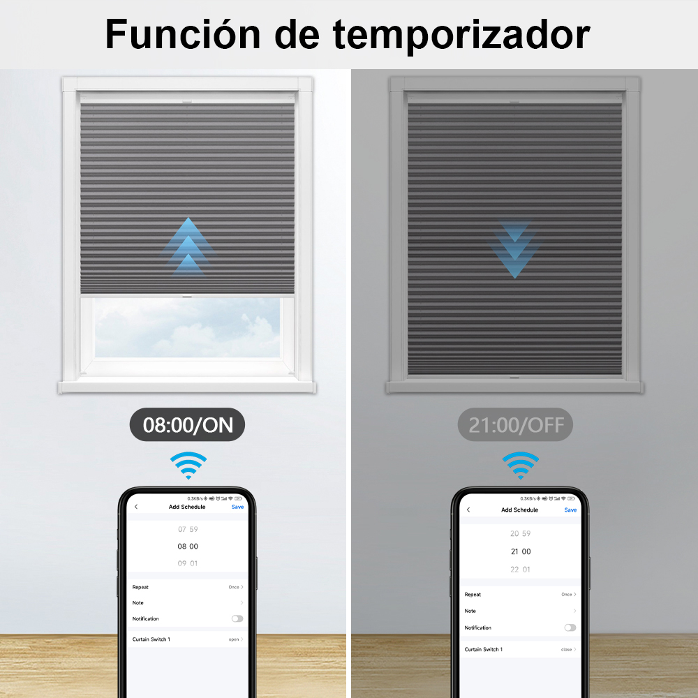 LoraTap Tuya Smart Life WiFi cortinas persianas interruptor persianas enrollables interruptor de Motor estilo retroiluminado Google Home Alexa Control de voz