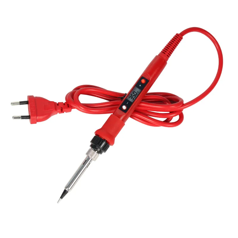 Clearance_Electric Soldering Iron 80W LCD Digital Display Adjustable Temperature 220V/110V Ceramic Heater_Continuous updates