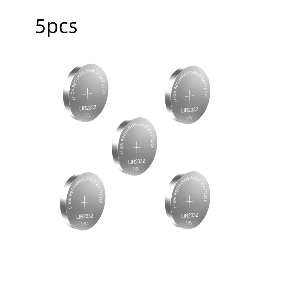 2-50PCS LIR2032  Rechargeable Lithium  Battery 2032 charging Can Replace 3.6v 40mAH CR2032 for watches Coin Battery