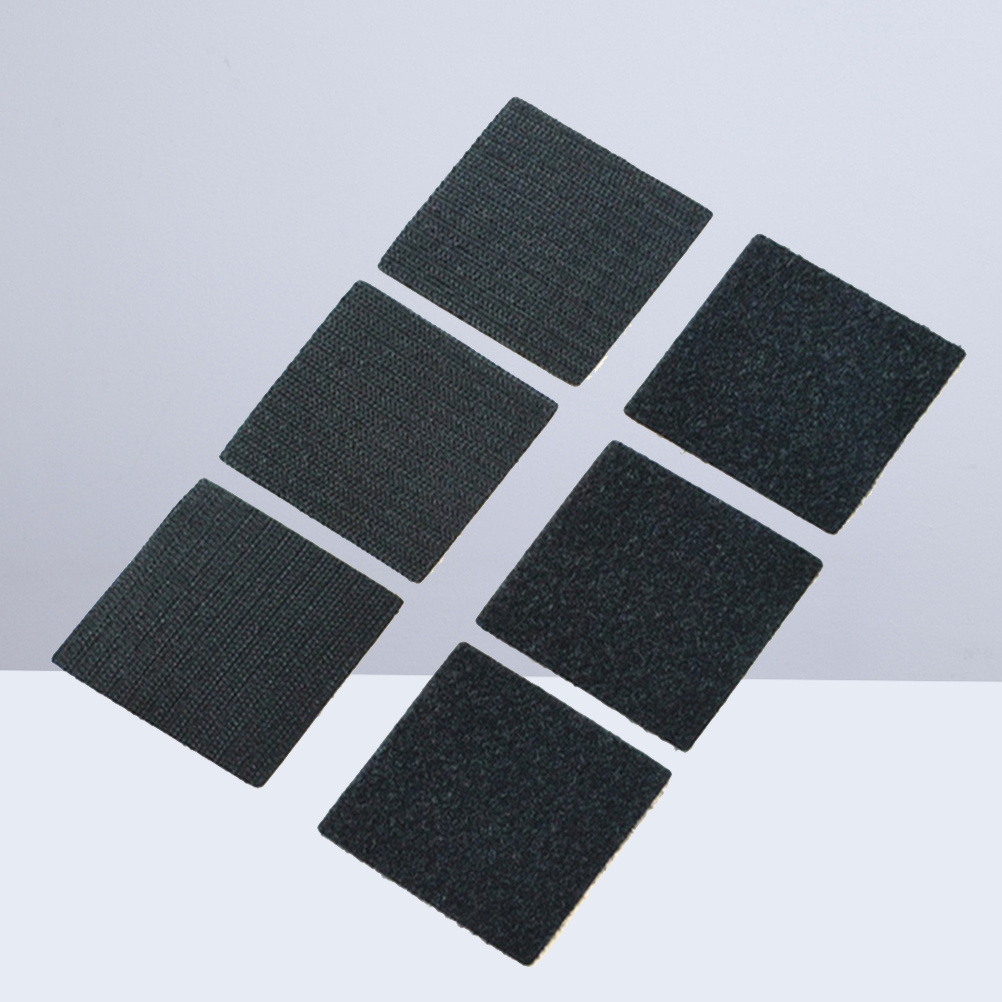 30Pcs Hook and Loop Pads Non-Slip Carpet Gripper for Corners Edges Anti-Curling Area Rug Holder for Hardwood Tile