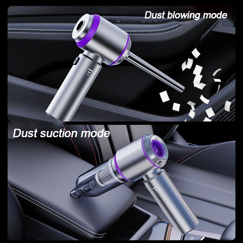 XIAOMI Car Vacuum Cleaner 360000Pa Mini Wireless Powerful Handheld Rechargeable Portable Home Mute Dust Cleaners Multifunctional