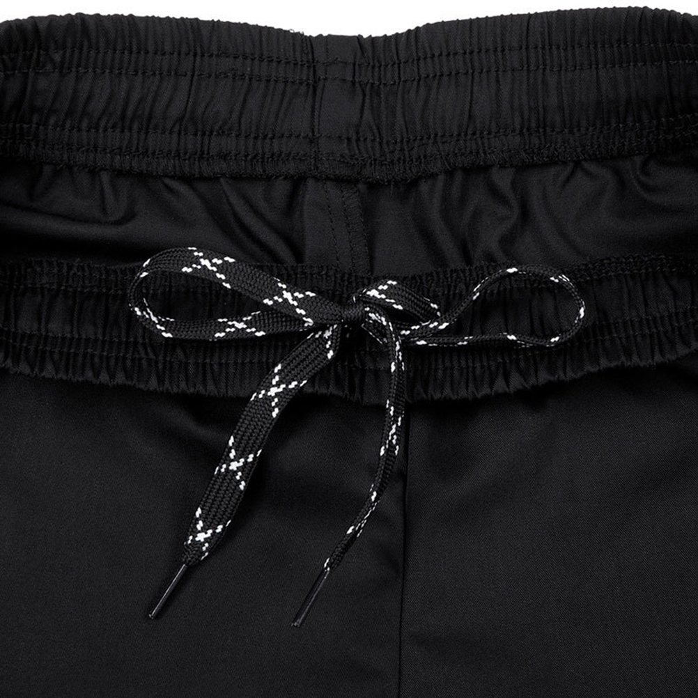 Pantalones de Chef para hombre, ropa de trabajo holgada, uniforme de cantina, conjunto de construcción transpirable