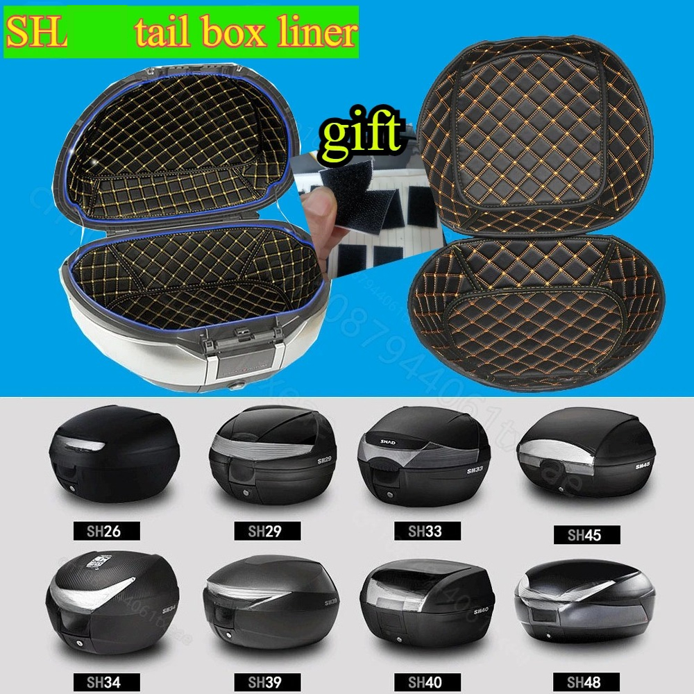 ДЛЯ SH48 SH59 SH33 SH26 SH29 SH45 SH40 SH39 Сумка на заднее сиденье Мотоциклетная сумка Сжимаемая портативная внутренняя накладка Набор вкладышей хвостовой коробки