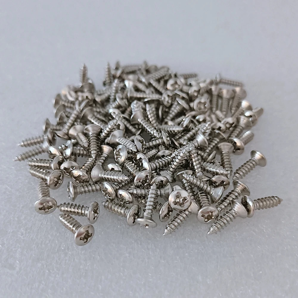 50 pz/set Oro Nero Argento Chitarra Elettrica Basso Battipenna Piastra di Copertura Viti Per Chitarra Basso Vite Fissa In Metallo All'ingrosso