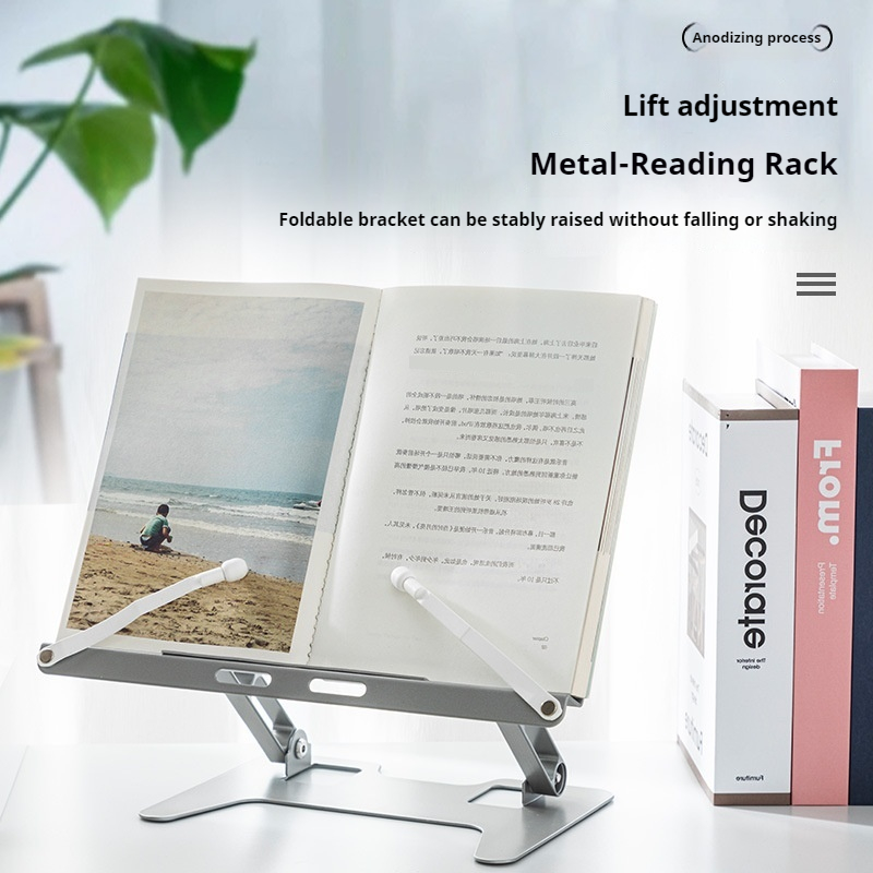 Extendable And Adjustable Multifunction Reading Stand Carbon Steel Suitable For Reading Mobile Phones Laptops Office Study Tools