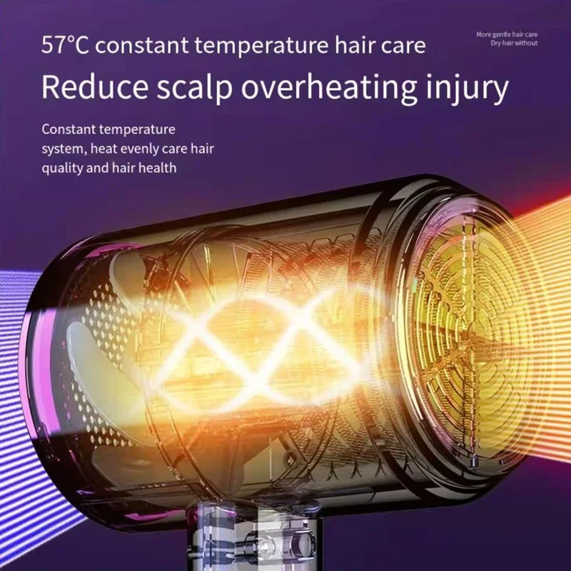 XIAOMI Hair Dryer High-speed Blue Light Negative Ion Low Noise Constant Temperature And Quick Drying Suitable For Home Salons