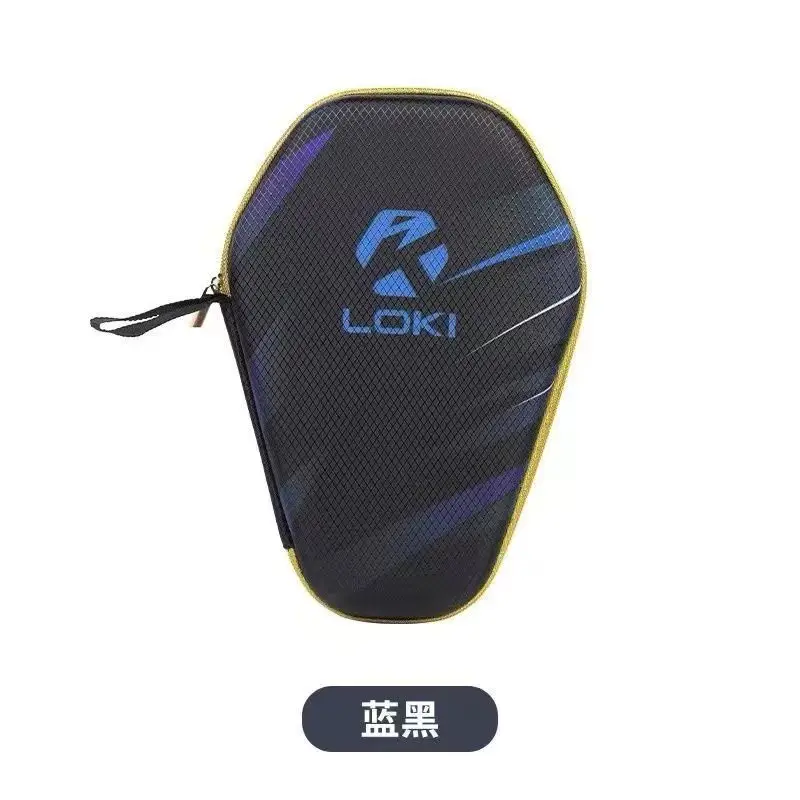 LOKI-bolsa anti-queda para raquete de tênis de mesa, zíper liso, estilo chinês, armazenamento de capa com padrão de tigre