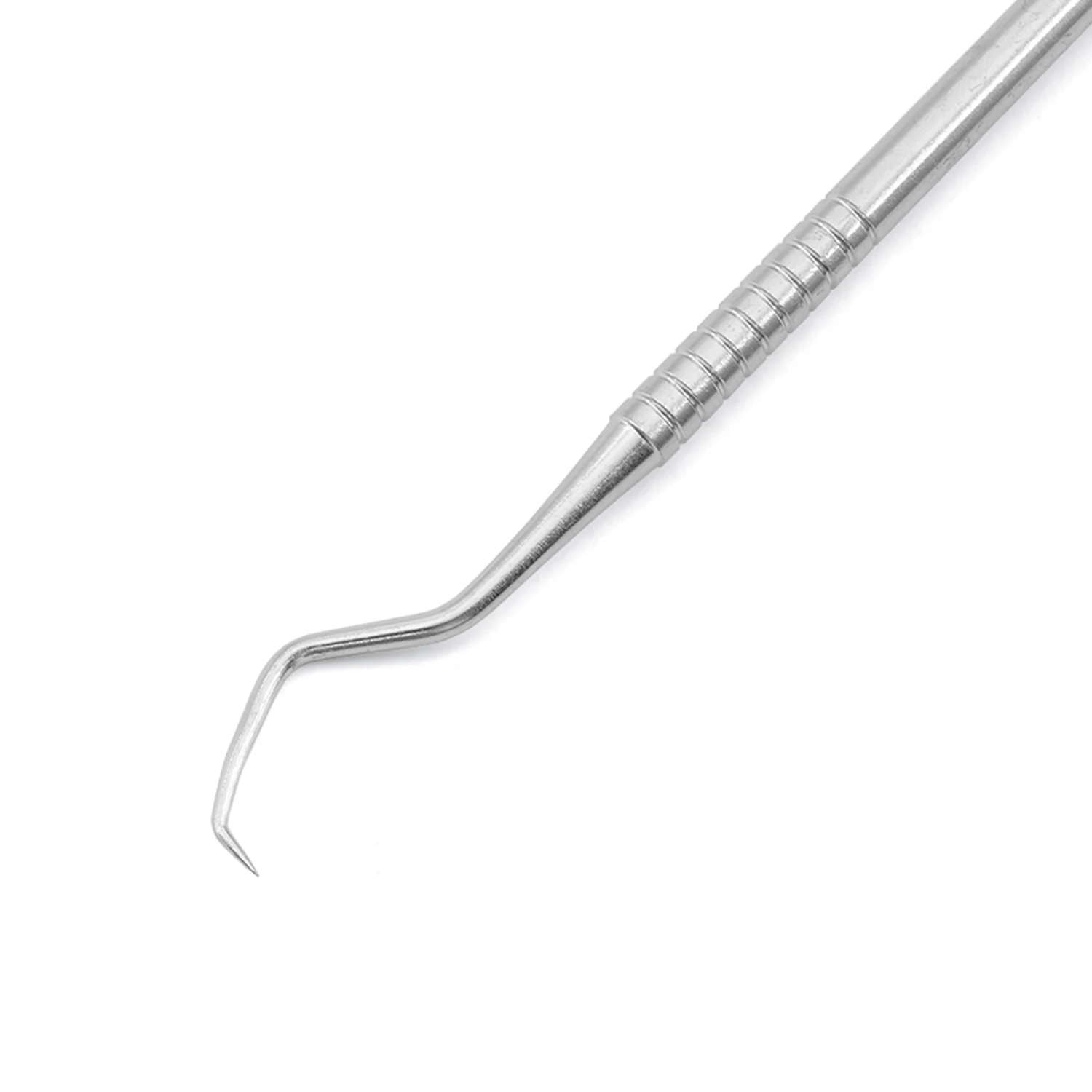 1PCS สแตนเลสสตีล Double HEAD เครื่องมือทันตกรรมทันตแพทย์ฟันสะอาดสุขอนามัย Explorer Probe Hook Pick ทันตแพทย์ Instruments