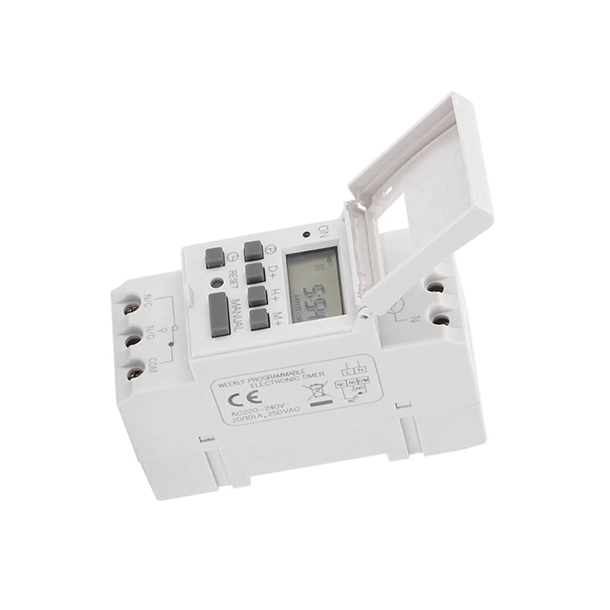 A72P Professional Timer Time Control SwitchATHC15 20A 30A การติดตั้งรางจับเวลาอัตโนมัติ
