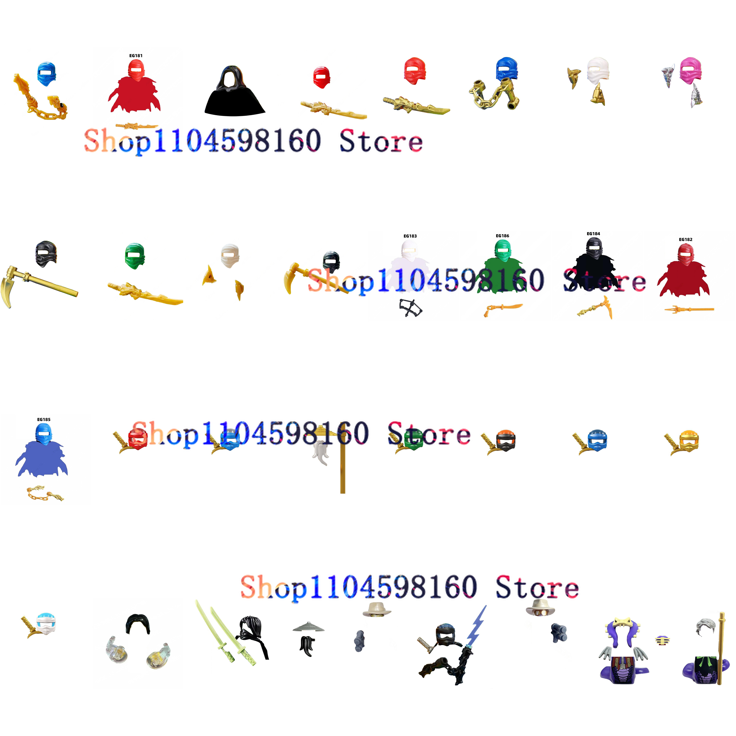 Anime Cartoon TV Spielzeug Elementar Powers Ninja Spielzeug Morro Kai Zane PALE Mann Bizarro Jay Master Wu Bausteine für Kinder Geschenke