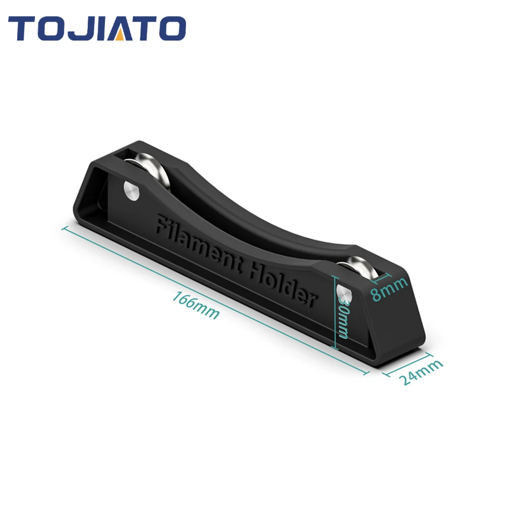 1KG Filament Spoolผู้ถือแบริ่งออกแบบวัสดุสิ้นเปลืองชั้นวางอุปกรณ์ที่นั่งคงที่สําหรับ 3Dเครื่องพิมพ์PLA/PETG/ABSสนับสนุน