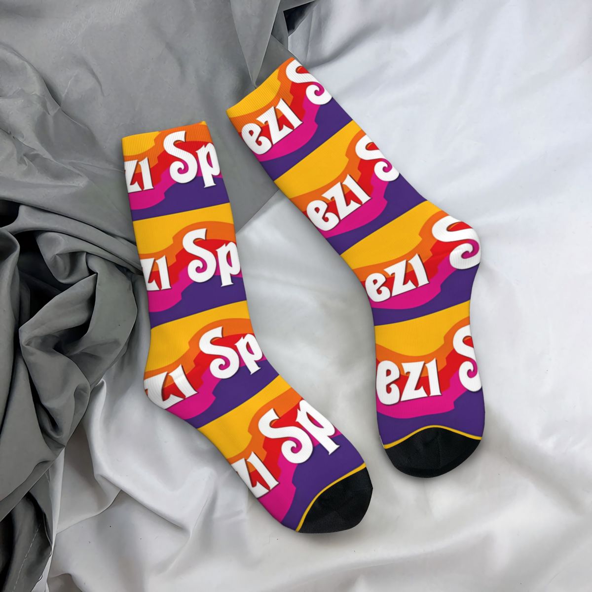 Happy Men's Socks Paulaner Spezi Munich Retro Beer Drinks Harajuku Casual Crew Sock Gift Pattern Printed