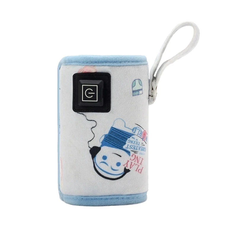 Calentador botella leche USB, protector calor portátil para botella