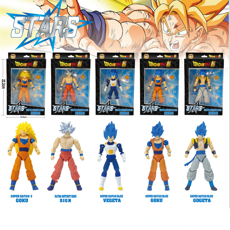 ドラゴンボール SHF 悟空ベジータアクションフィギュア超サイヤ人ゴジータ Dbz 置物 PVC コレクションモデルのおもちゃキッズギフト
