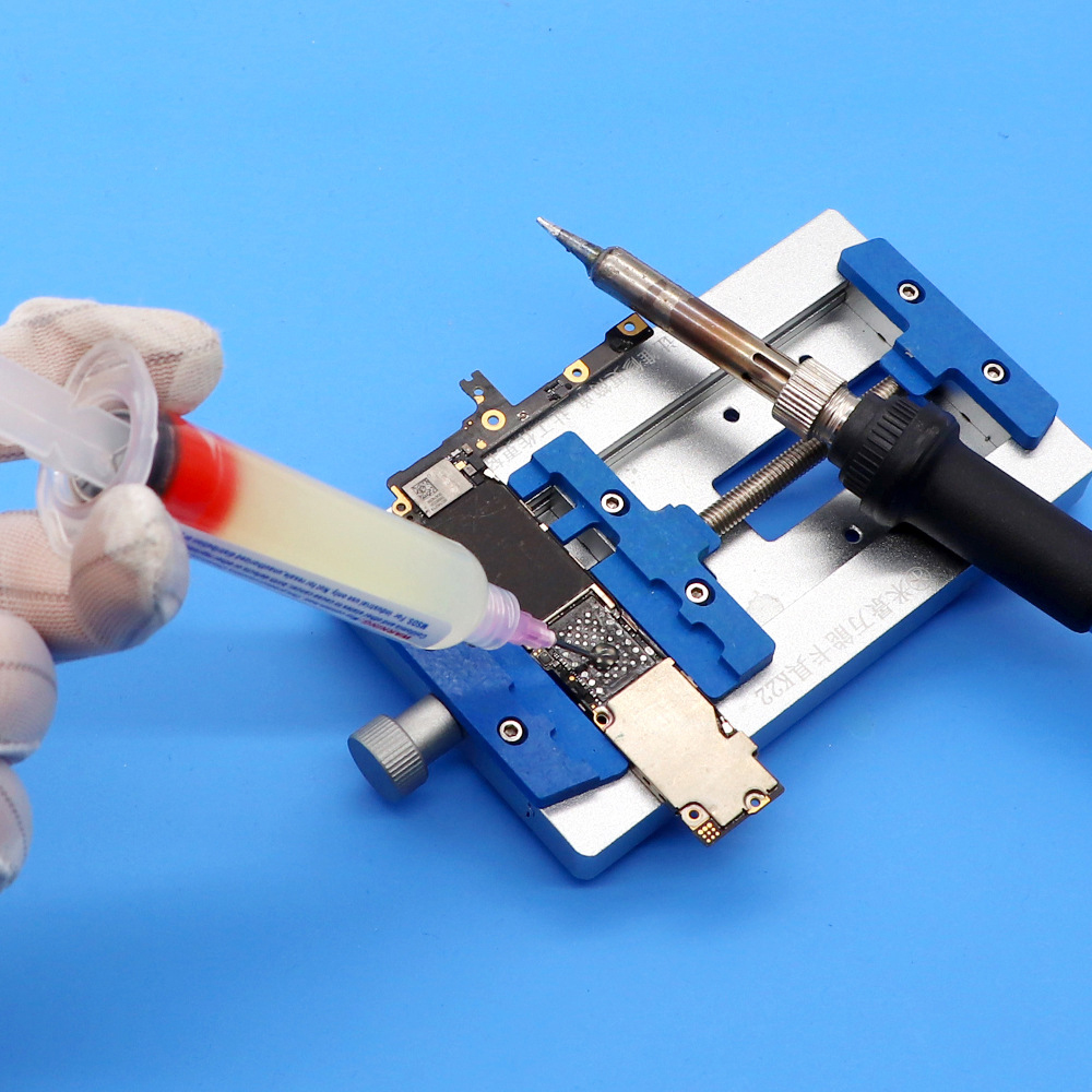 10cc Flux Soldering Solder Paste RMA223 RMA-223 Soldering Grease with Needle for Computer Chips LED BGA SMD PGA PCB Repair Tools