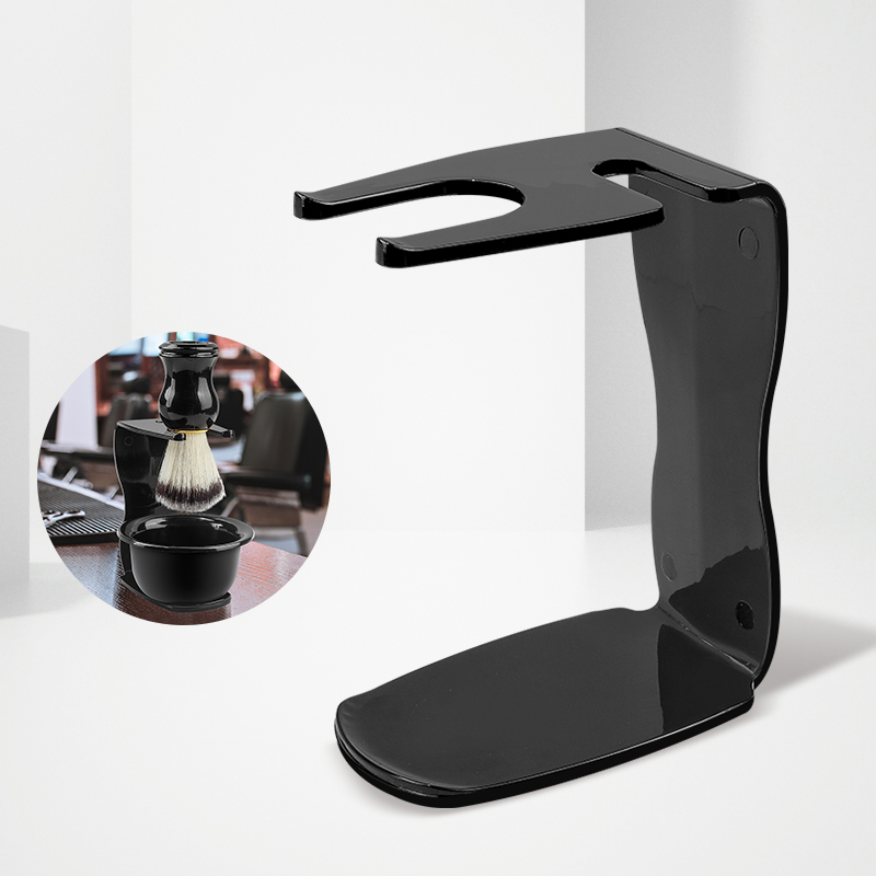 Professional Men 3in1 Shaving Brush Set Beard Styling Cleaning Brush With Stand Foaming Soap Bowl Grooming Moustache Care Tools