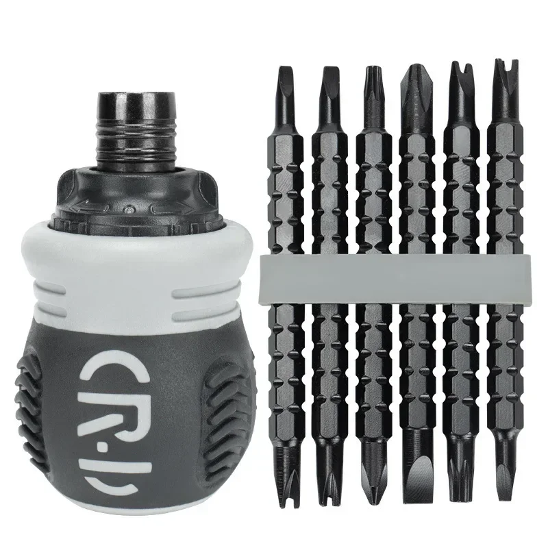 Mini cacciavite a cricchetto magnetico Phillips a taglio risparmio di manodopera utensili manuali per l'edilizia cacciavite inverso driver industriale