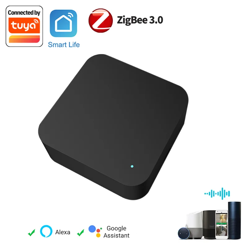 Tuya zigbee inteligente ir controle remoto universal infravermelho para casa inteligente para ac tv dvd funciona com vida inteligente google casa