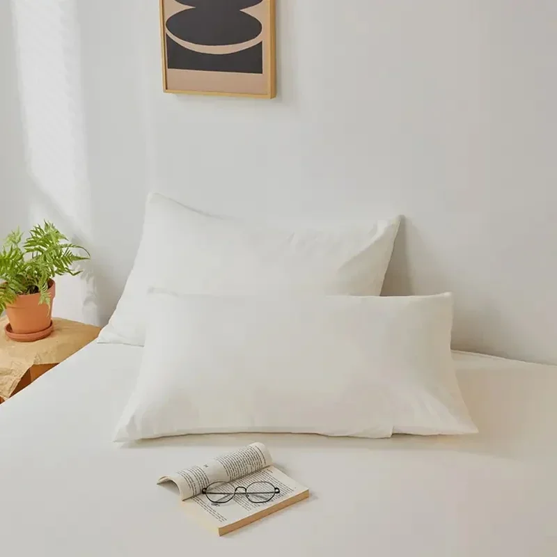 2 peças fronha escovada, fronha macia respirável, capas de almofada de qualidade premium para decoração de casa de sofá de quarto, sem travesseiro