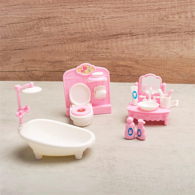 1:12 ミニチュアホーム家具セット、寝室、リビングルーム、キッチン、バスルーム用の人形アクセサリー、ドールハウスアクセサリー、ギフト