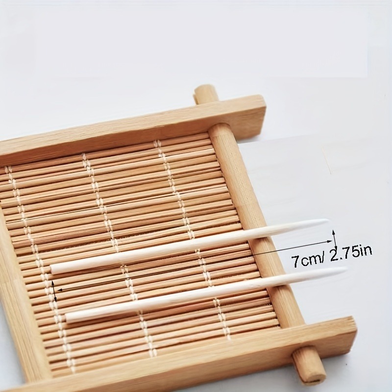 100/300/500 stücke Einweg Holz Micro Bud Tupfer Fusselfreie Wimpern Verlängerung Kleber Entfernen Werkzeuge Make-Up Mini Pinsel