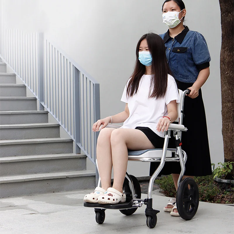 Asiento de elevación portátil, silla geriátrica reclinable móvil con bandeja, asiento cómodo con ruedas, Krzesło Prysznicowe Walker