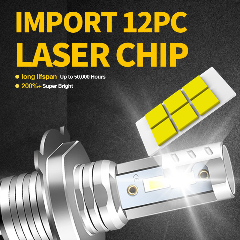 1 шт. для Yamaha MT07 MT03 MT09 мотоцикла H4 H1S 9003 светодиодные фары Hi/Lo лампы 4800LM 6000K белый CANbus супер яркий