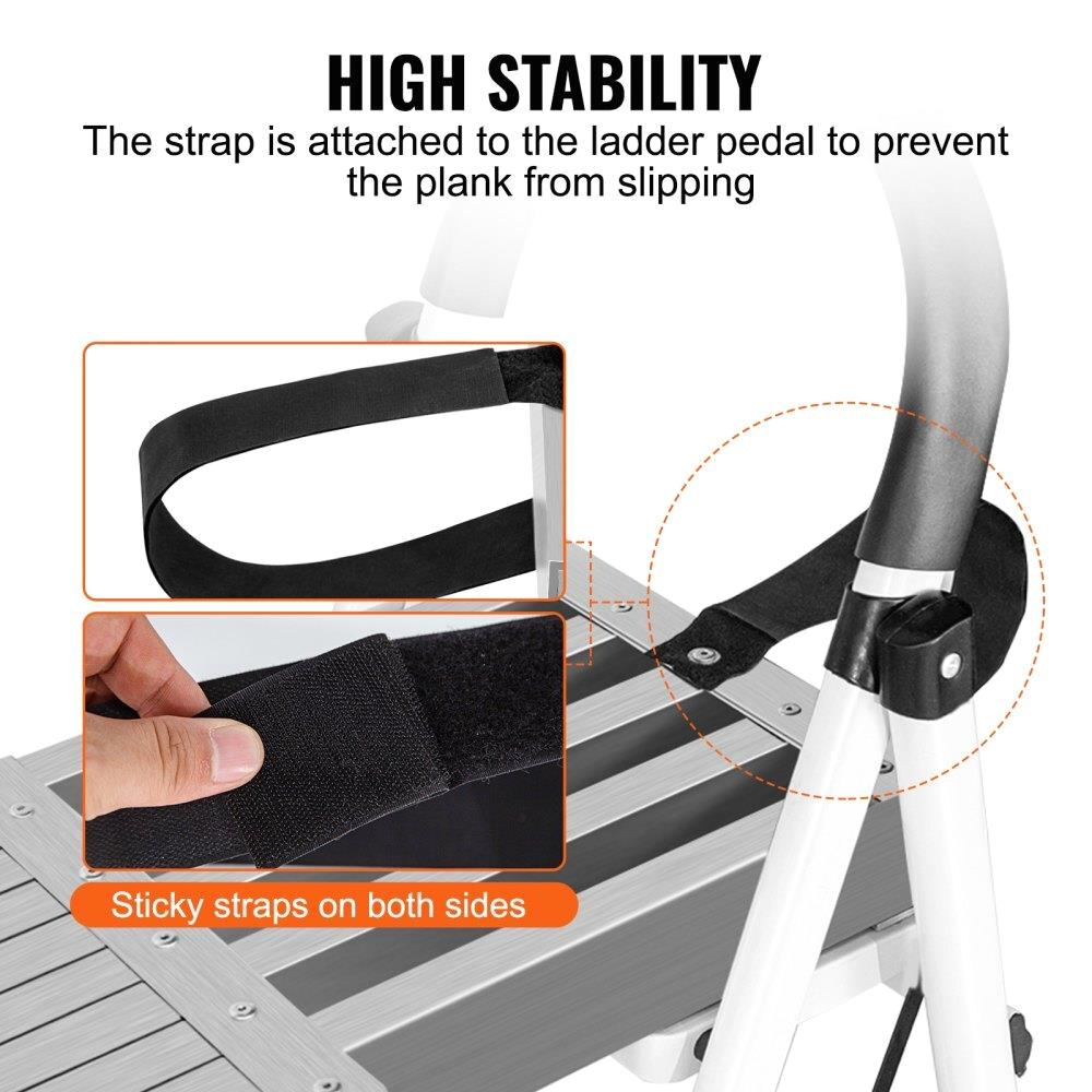 Aluminium Arbeitsplanke telescopisch 2,4–3,9 m 227kg Tragkraft Gerüstplanke