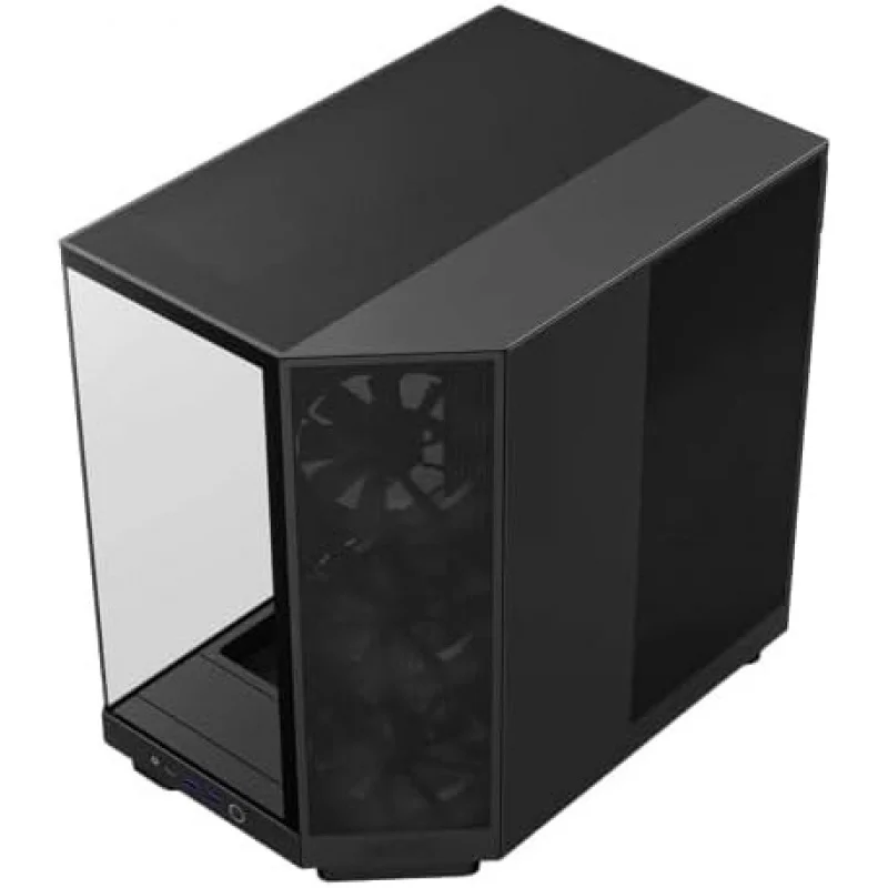 RTX 5060 Ti Gaming PC – Ryzen 5 7600, placa base B650M, GPU GDDR7 de 8 GB, RAM DDR5 de 16 GB, SSD de 1 TB, carcasa de flujo NZXT H6, enfriador ARGB,