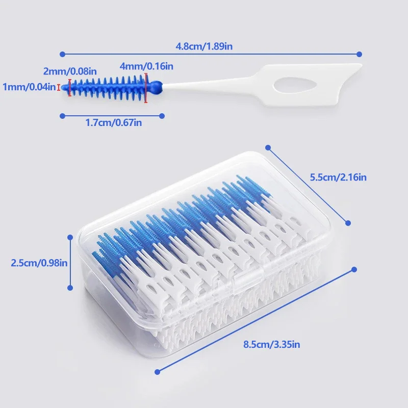 200 pièces/boîte fil dentaire bâton nettoyage des dents brosse interdentaire fil dentaire choix hygiène buccale soin Ultra-fin fil dentaire
