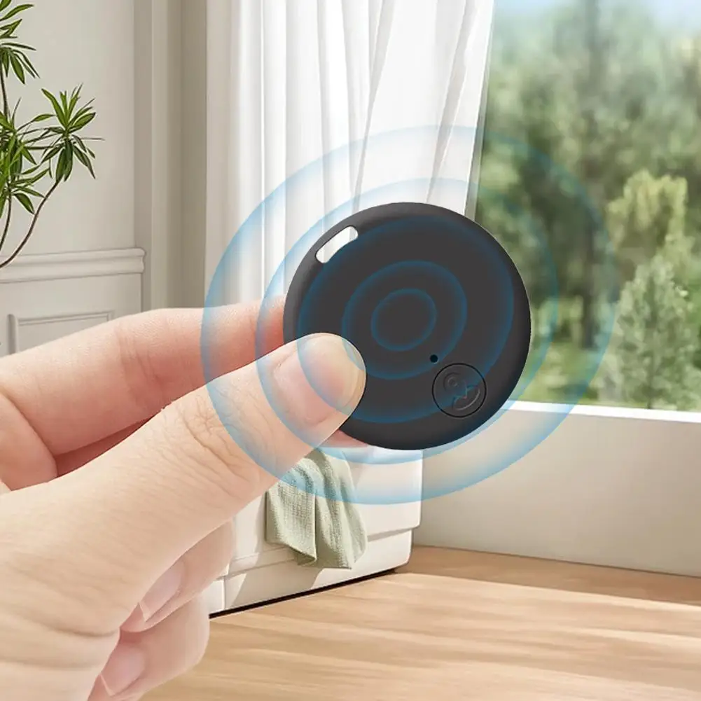Cat Dog GPS Bluetooth 5.0 Tracker Anti-Lost Device Round Mini Anti-Lost Device Dog Pet Child Tracker Key Finder Accessories