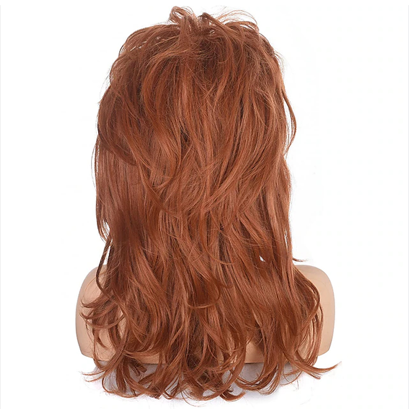 HAIRJOY 80s ผู้หญิง Peggy Bundy Beehive วิกผมยาวหยักวิกผมสังเคราะห์สําหรับแต่งงานแม่บ้าน Vintage เครื่องแต่งกายคอสเพลย์ฮาโลวีน