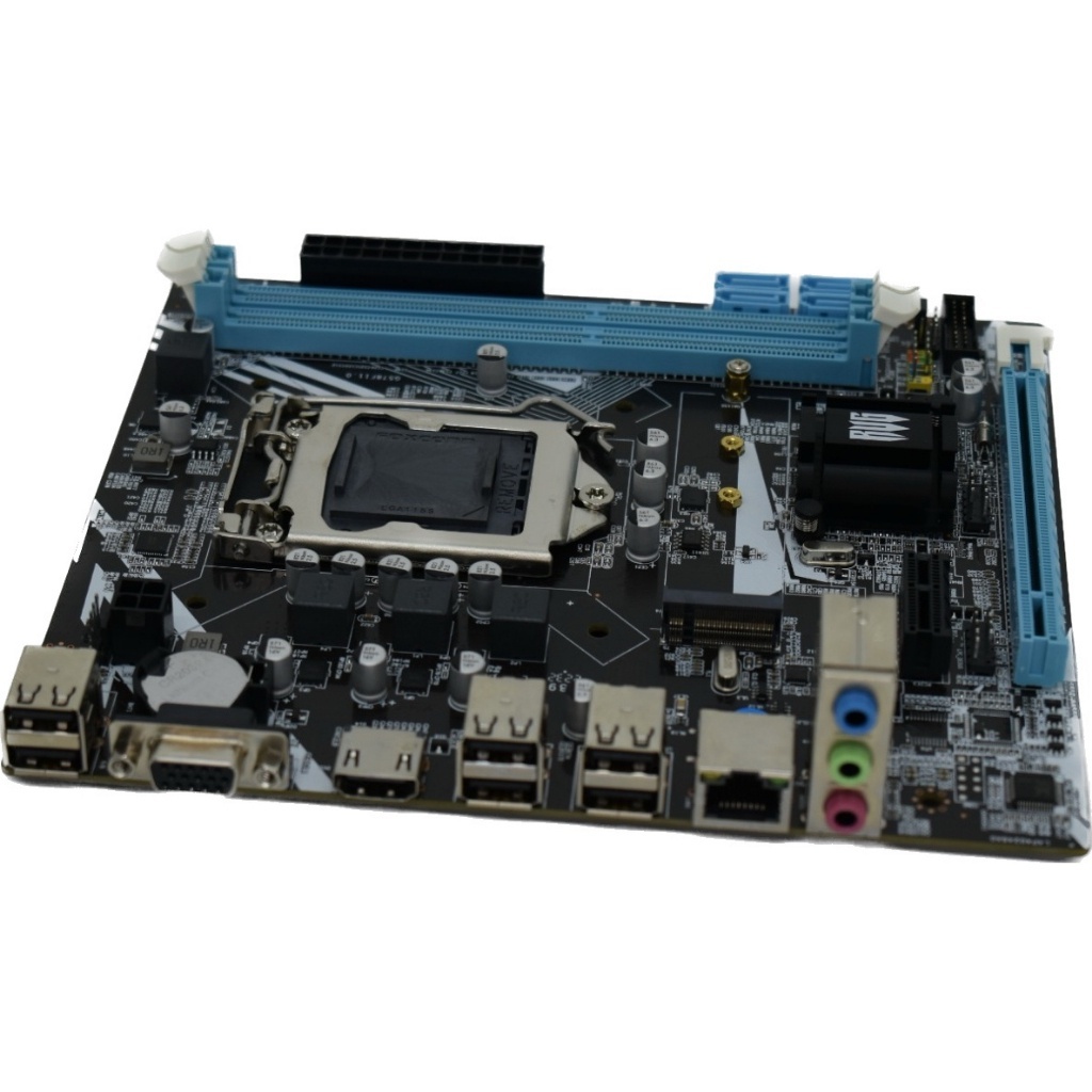 Intel i3 i5 i7 soquete 1155, kp-h61k, hdmi/vga/ddr3
