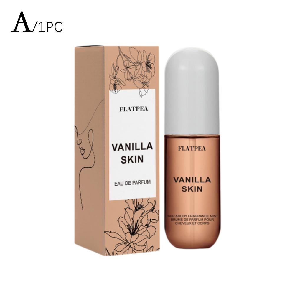 Coconut Vanilla Body Mist mit ätherischen Ölen, langanhaltendes Duftspray für Haare und Haut, Damen-Körperpflege 50 ml