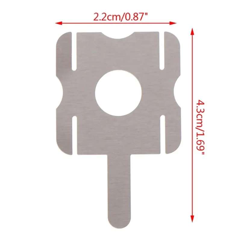50Pcs 4S 18650 Lithium Battery Pack Replace Spot Welding Nickel Sheet U-Shaped For Computer Battery Welding Tool Accessories