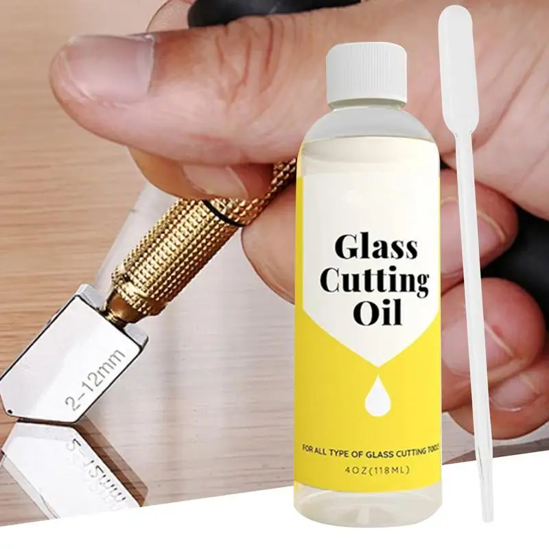 120ml Glass Cutting Oil Multipurpose Glass Cutting Tools Oil Easy To Use Cutter Oil For Bottles Various Glass Cutting Tools
