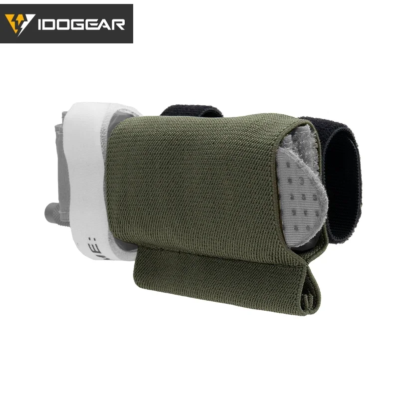 IDOGEAR-soporte de torniquete táctico para cinturón, banda elástica, gancho y bucle, porta torniquete multifunción, accesorio táctico 3958