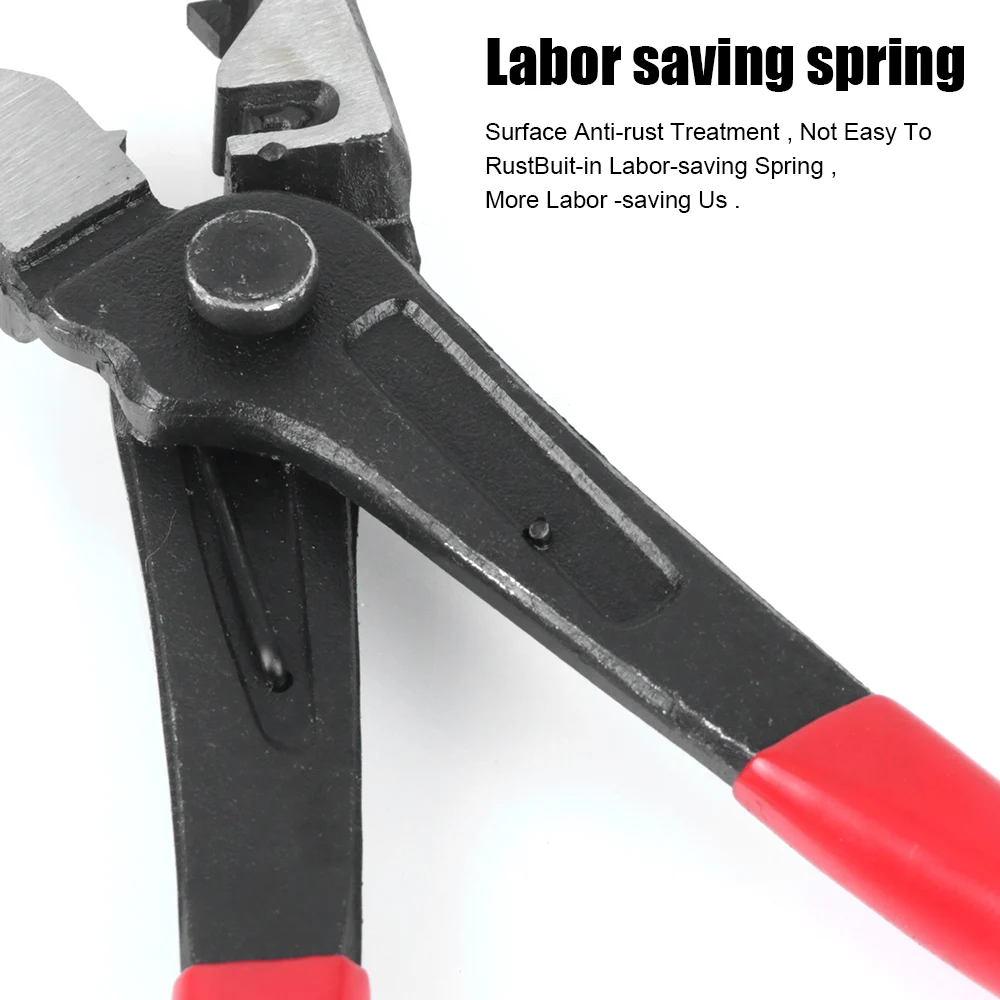 ท่อน้ํา CLAMP COLLAR ท่อคลิป CLAMP คีมซ่อมรถยนต์เครื่องมือ R ประเภทรถท่อน้ํามัน CRIMPING Plier