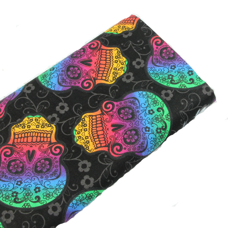 ขาย! ชุดเดรสผ้าคอตตอนตัดเย็บผ้าพิมพ์ลายกะโหลกชุดวินเทจดอกไม้ต่างๆสไตล์วินเทจลาย100%